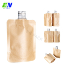 1L Eco友好的な生物分解性のクラフトの結め換え品の口の袋液体手の石鹸の立場袋