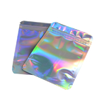 出版物のジッパーのデジタル明確な窓が付いているレーザー光線写真マイラー袋