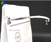 250gr弁およびZiplockが付いている無光沢の白い四角の最下の注文のコーヒー バッグ
