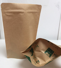 クラフト包装袋の乾燥したフルーツ袋を包むCompostable立場の袋