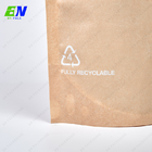 環境友好的な十分に再生利用できる食品包装再生利用できる袋の再使用可能な立場のジップ ロック式のDoypack袋