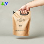 環境友好的なクラフト紙の口の袋のシャンプーの結め換え品は液体の包装の袋を袋に入れる